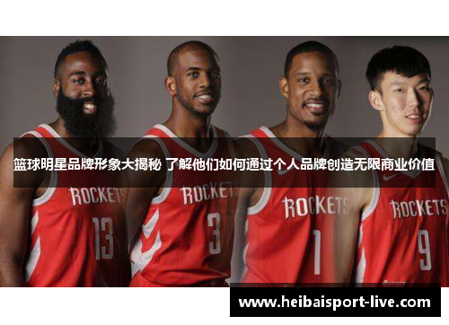 篮球明星品牌形象大揭秘 了解他们如何通过个人品牌创造无限商业价值