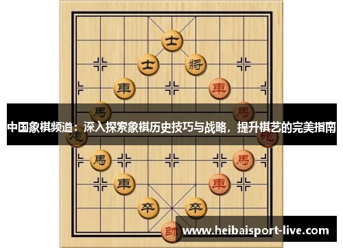 中国象棋频道：深入探索象棋历史技巧与战略，提升棋艺的完美指南